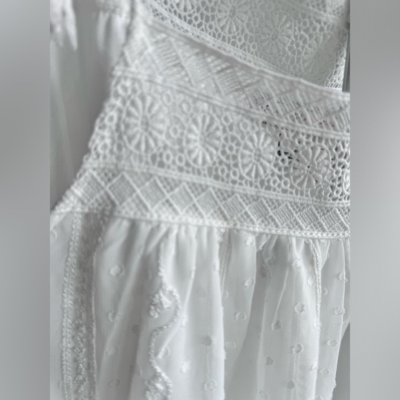 White summer dress. Euro summer inspired. - Picture 2 of 4